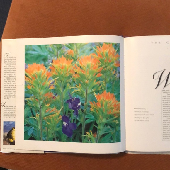 WILDFLOWERS OF THE AMERICAN WEST • HARDCOVER COFFEE TABLE BOOK - Picture 9 of 15
